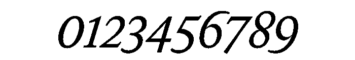 Herbik Italic Font OTHER CHARS