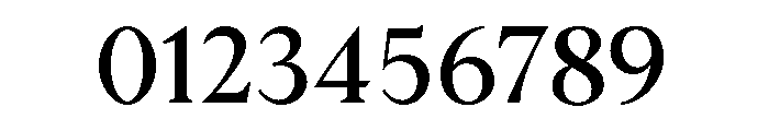 Heritier Book Font OTHER CHARS