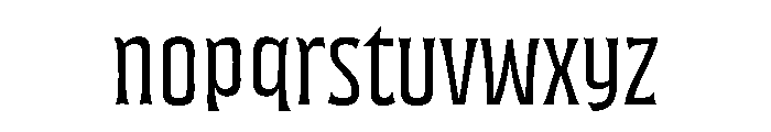 Hermanos Regular Font LOWERCASE