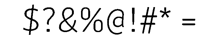 HermesMaia2Regular Font OTHER CHARS