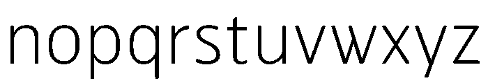 HermesMaia2Regular Font LOWERCASE