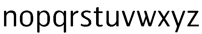 HermesMaia3Regular Font LOWERCASE