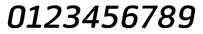 HermesMaia4Italic Font OTHER CHARS
