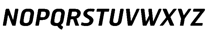 HermesMaia6Italic Font UPPERCASE