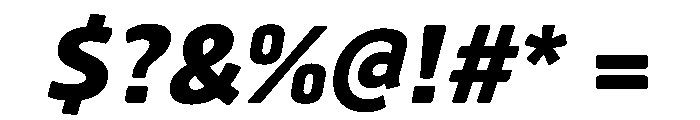 HermesMaia7Italic Font OTHER CHARS