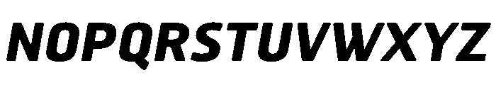 HermesMaia7Italic Font UPPERCASE