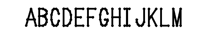 Hershey Ad 26 Font UPPERCASE