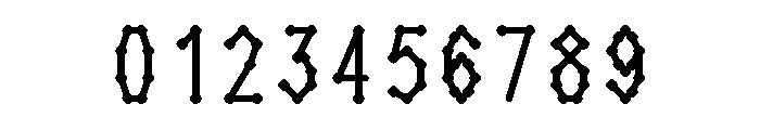Hershey ArkDes 17 Font OTHER CHARS