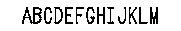 Hershey ArkDes 26 Font UPPERCASE