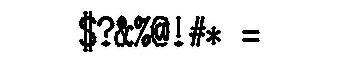 Hershey ArkDes 40 Font OTHER CHARS