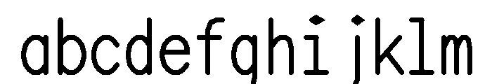 Hershey Noailles Futural Mono 14 2 FONT
