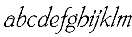 HeinrichScript  Font LOWERCASE