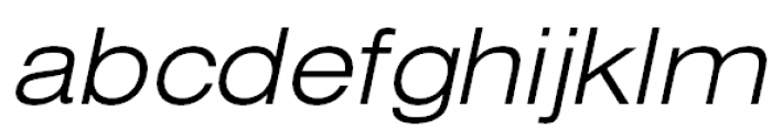 Helios Extended Light Oblique FONT