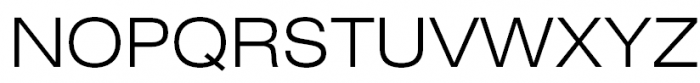 Helios Extended Light Font UPPERCASE