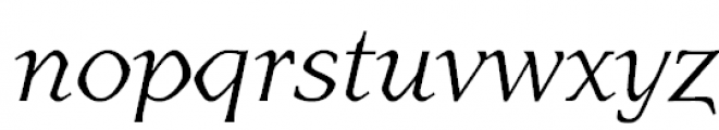 Henman Italic Font LOWERCASE