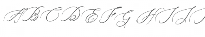 Heavenly Bold Italic Font UPPERCASE