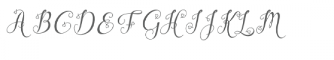 Hebydia Font UPPERCASE