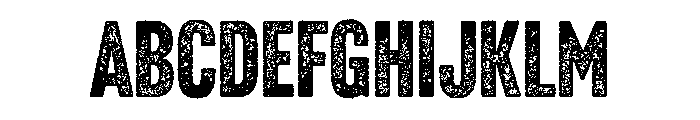 Headline Gothic Rough No. 2 FONT