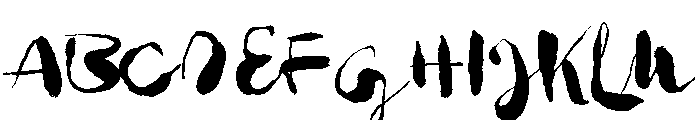Heart Of Gold Regular Font UPPERCASE