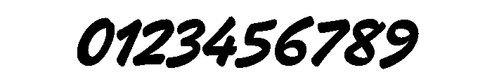 Heckle Bold Font OTHER CHARS