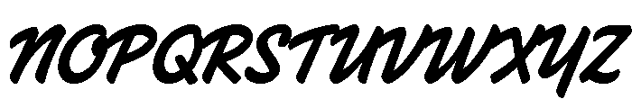 Heckle Bold Font UPPERCASE