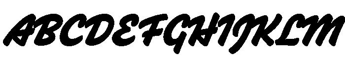 Heckle Extra Bold Font UPPERCASE