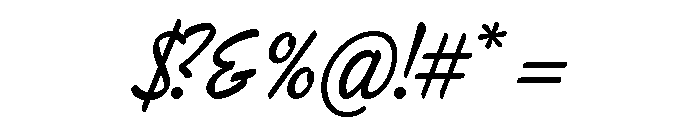 Heckle Light Font OTHER CHARS