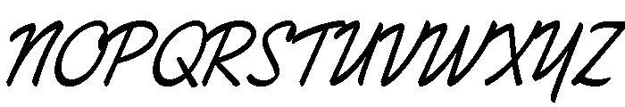 Heckle Light Font UPPERCASE