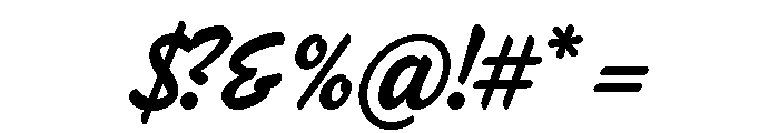 Heckle Semi Bold Font OTHER CHARS