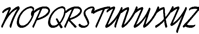 Heckle Font UPPERCASE