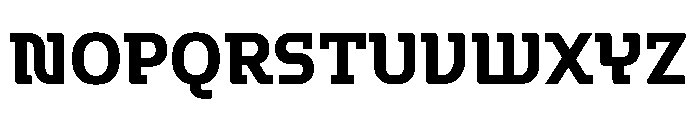 Hedonic Bold Font UPPERCASE
