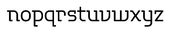 Hedonic Book Font LOWERCASE