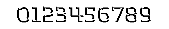 Hedonic Chisel B Font OTHER CHARS