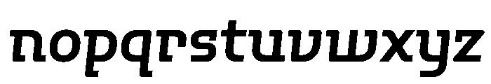 Hedonic Semi Bold Italic Font LOWERCASE