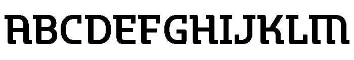Hedonic Semi Bold Font UPPERCASE