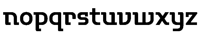 Hedonic Semi Bold Font LOWERCASE