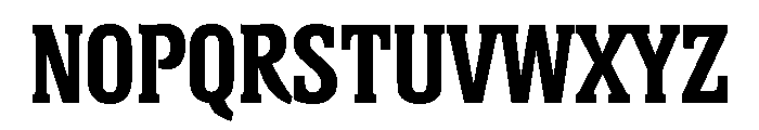 Helium Bold Font UPPERCASE