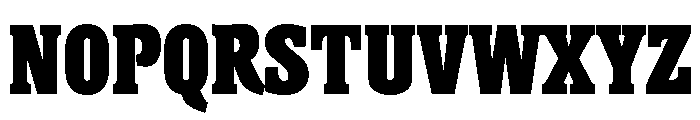 Helium Extra Bold Font UPPERCASE