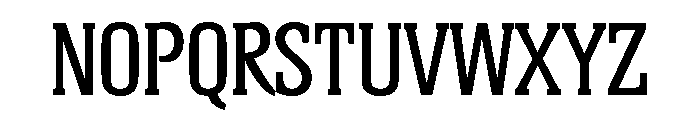 Helium Medium Font UPPERCASE