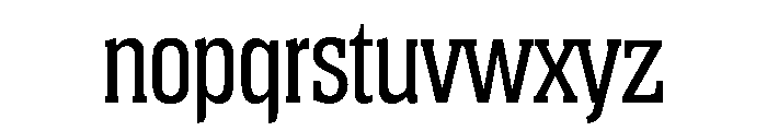 Helium Medium Font LOWERCASE