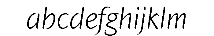 Hemingway New Style Light Italic FONT