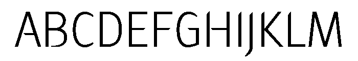 Hemingway New Style Light Font UPPERCASE