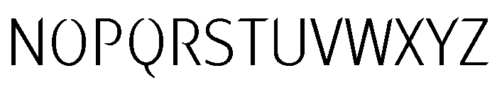 Hemingway New Style Light Font UPPERCASE