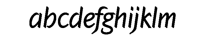 Hemingway New Style Medium Italic FONT