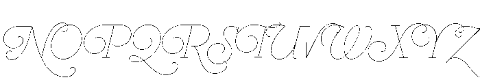 Heroe Monoline Big Font UPPERCASE