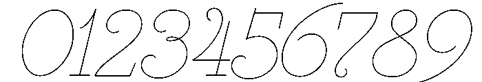 Heroe Monoline Small Font OTHER CHARS