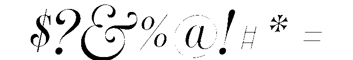 Heroe Regular Font OTHER CHARS