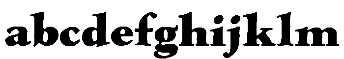 Hess Monoblack Regular FONT