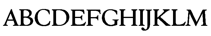 Hess Old Style Small Caps Font UPPERCASE