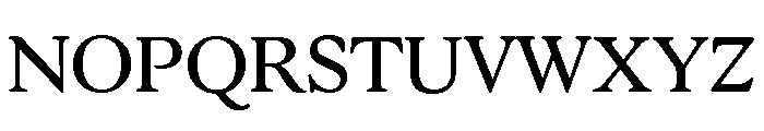Hess Old Style Small Caps Font UPPERCASE